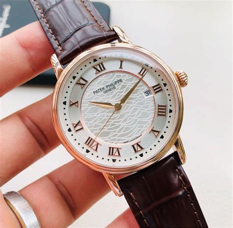 patek philippe geneve brown